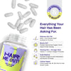Hair Me Out! Multivitamin for Hair - 13 Vitamins + 10 Minerals with Pumpkin Seed & Flaxseed Extract